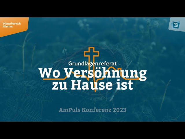 AmPuls-Konferenz 2023 - Grundlagenreferat mit Johannes Reimer
