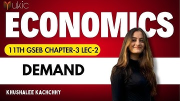 11th GSEB Economics Chapter-3 Lec-2| Class 11 | Session 2024-25 | UKIC | Prof. Khushalee Kachchhy