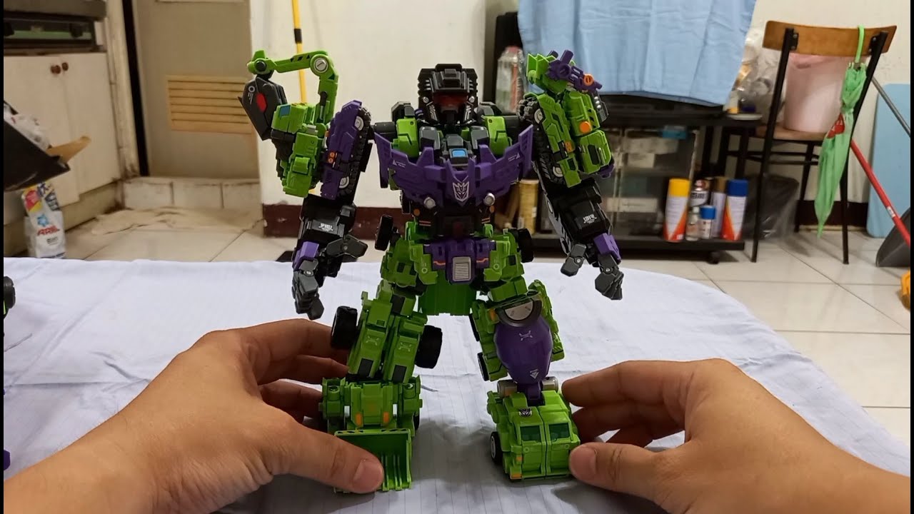 超長片＞ 非官方誠造社工程合體大力神蹂躪者Master Made SD mega