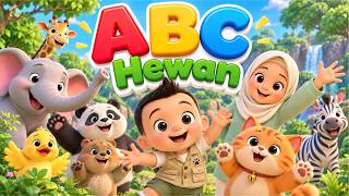 ABC Animal A–Z 🐘🐼🦓 | Kids Song Learning Animal Names from A to Z