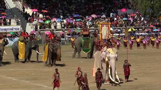 Surin Sacred White Elephant leads ceremony in Thailand