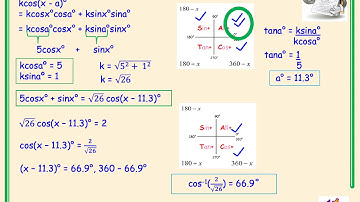 Higher Mathematics The Wave Function Video 5 - Solving Equations using the Wave Function