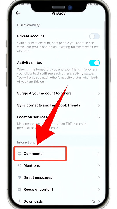 TIKTOK Comments Off || #shorts #tiktok #ytshorts