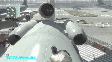 MW3 Glitch- *NEW* On top Of The Plane Terminal (EASY) -Jaxs Haxs