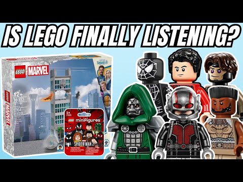 ITS PEAK! NEW LEGO Marvel 2027 DOOMSDAY Set Leaks! (+ Marvel CMF Series 3?..)