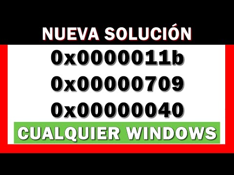 ✅ SOLUCIONAR ERROR 0x00000709, 0x0000011b, 0x00000040 ☝ Windows Error al conectar impresora red
