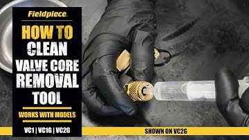 How to Clean Your Fieldpiece Valve Core Removal Tool | VC1, VC1G, VC2G