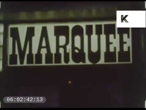 1960s London, Teenagers Queue Outside the Marquee Club, Music Venue
