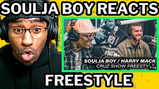 Soulja Boy Reacts to Insane Harry Mack Freestyles (REACTION)