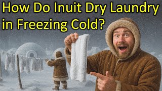 How Do The Inuit Dry Laundry In Freezing Temperatures ?​