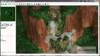 Starcraft 2 Terrain Tutorial Part 3  (creating custom molded cliffs, ramps and multi level water)