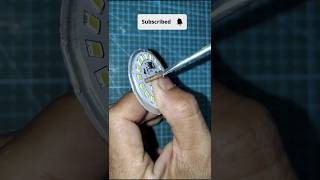 LED Bulb Not Lighting | Flickering LED Bulb Fix | Dim LED Light Problem | LED Bulb Dead Fix #shorts