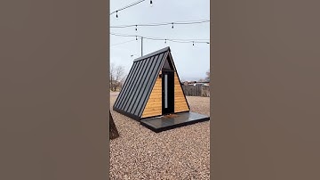 Micro Tiny Home Village for Airbnb! Come stay with us! Find us on Airbnb in Cedar City, UT. 🏂☃️