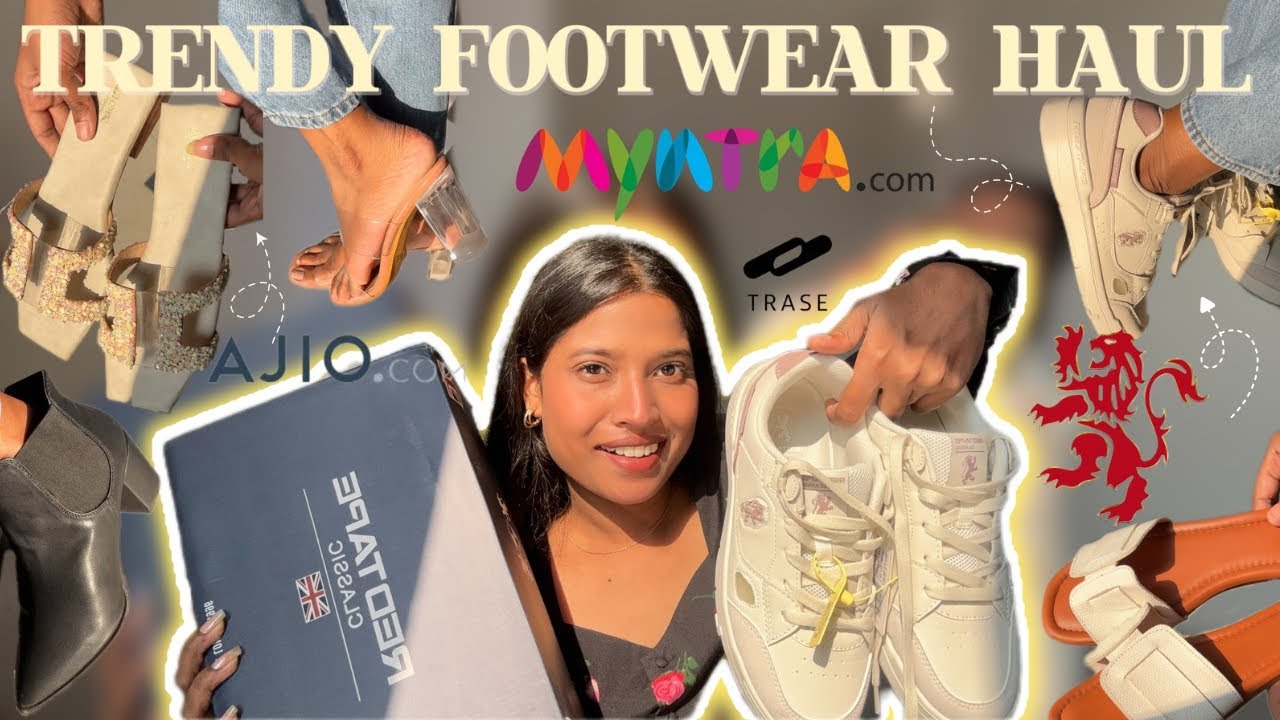 HUGE FOOTWEAR HAUL *TRENDY & CLASSY*|Boots ,flats, shoes, heels | Tryon | honest review |