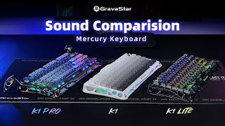 This is CREAMY! Mechanical Keyboard Typing Sound | GravaStar Mercury Keyboard 75% Layout