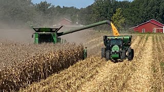 How to Run a Grain Cart in Corn
