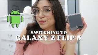 📲Switching to the Samsung Z Flip 5: what I love about the phone, camera quality, and features! 😊🤳