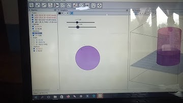 Tutorial membuat luas permukaan dan volume tabung dengan aplikasi geogebra