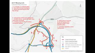 Cotswold Way Diversion route at A417 Missing Link construction site