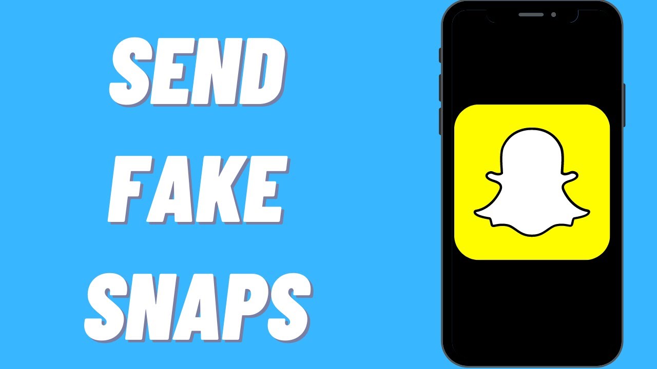 How To Send Fake Snaps On Snapchat - YouTube