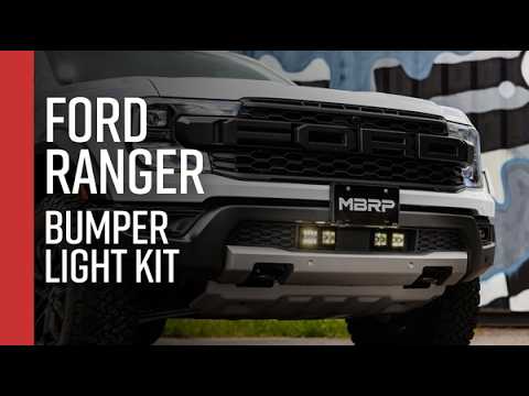 2024+ Ford Ranger, Raptor, Bumper Lighting Kit Complete with Harness