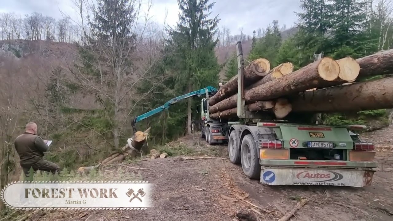 lkt 80 8.50m³ lkt na zadne 🤣 nakladka dreva s mercedesom 🚜🪵🪵