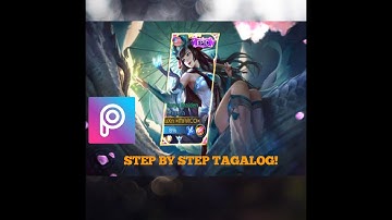 MLBB COOL FRAME BACKGROUND EDIT// TUTORIAL// PICSART