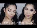 How I Used To Do My Makeup | How I Did My Makeup 3 Years Ago | Old School Makeup Look | Raquel Tobar