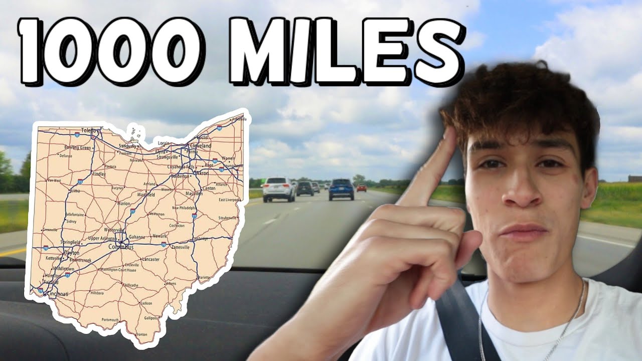 1000 MILE ROADTRIP IN 1 DAY