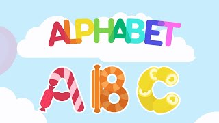 キャンディ ABC アルファベット - A から Z までの文字の綴りと読み方を学びましょう。キャンディボット ゲーム screenshot 1