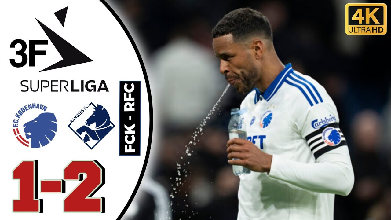 FC Copenhagen Vs Rander Fc 1-2 3F Superliga Highlights | Copenhagen Rander