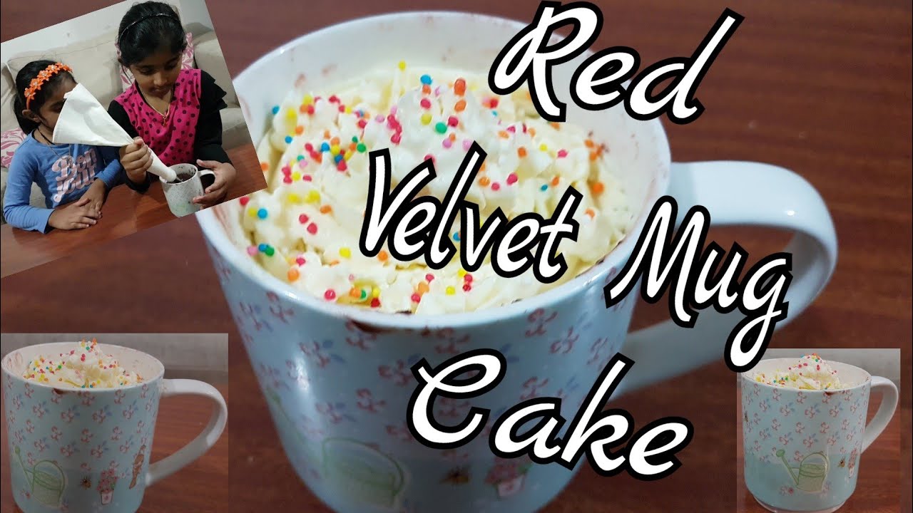 Red Velvet Mug Cake - YouTube