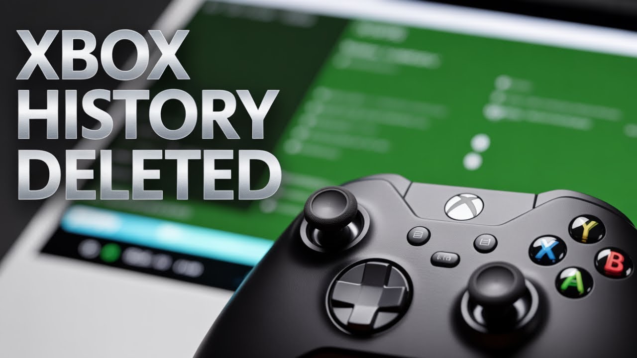 How to Delete Xbox Purchase History Step by Step YouTube
