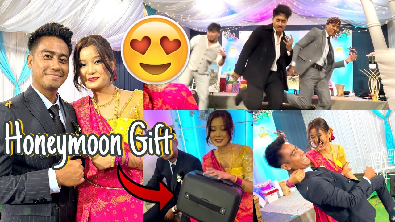 Honeymoon Gift 😍 ! Gift Bisingo tamo 🤣? | Mwsakha chwng taisa maarkhe @adydebbarma9054