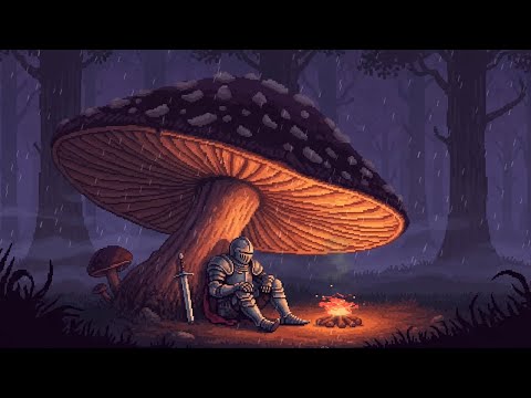 Rest... the mushroom will shelter you from the rain