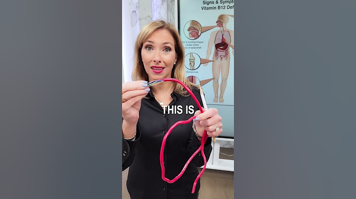 Scary Warning Sign of a Vitamin B12 Deficiency #shorts