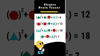 Shapes - Maths Puzzle Equation