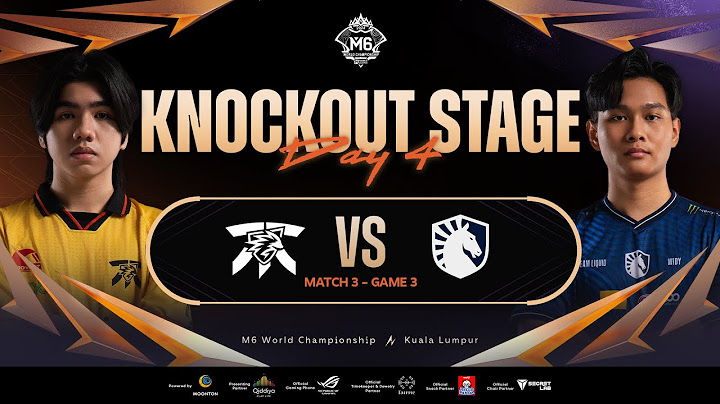 [ENG] M6 Knockout Stage Day 4 | FNOP VS TLID Game 3