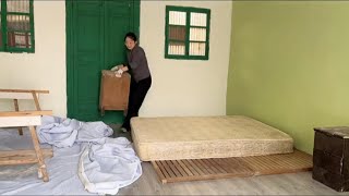 A lovelorn girl renovated her room Rent is $100 per Mon | Landlord left the old furniture Makeover