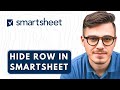 How To Hide Row In Smartsheet [2026 Guide]