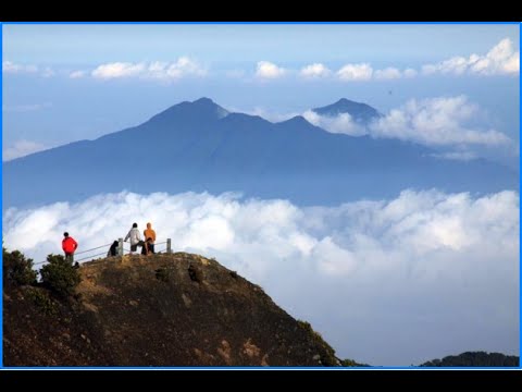 indahnya puncak gunung  gede  pangrango  indonesia YouTube