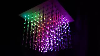 Pixelblaze 3D Volumetric Cube Intro