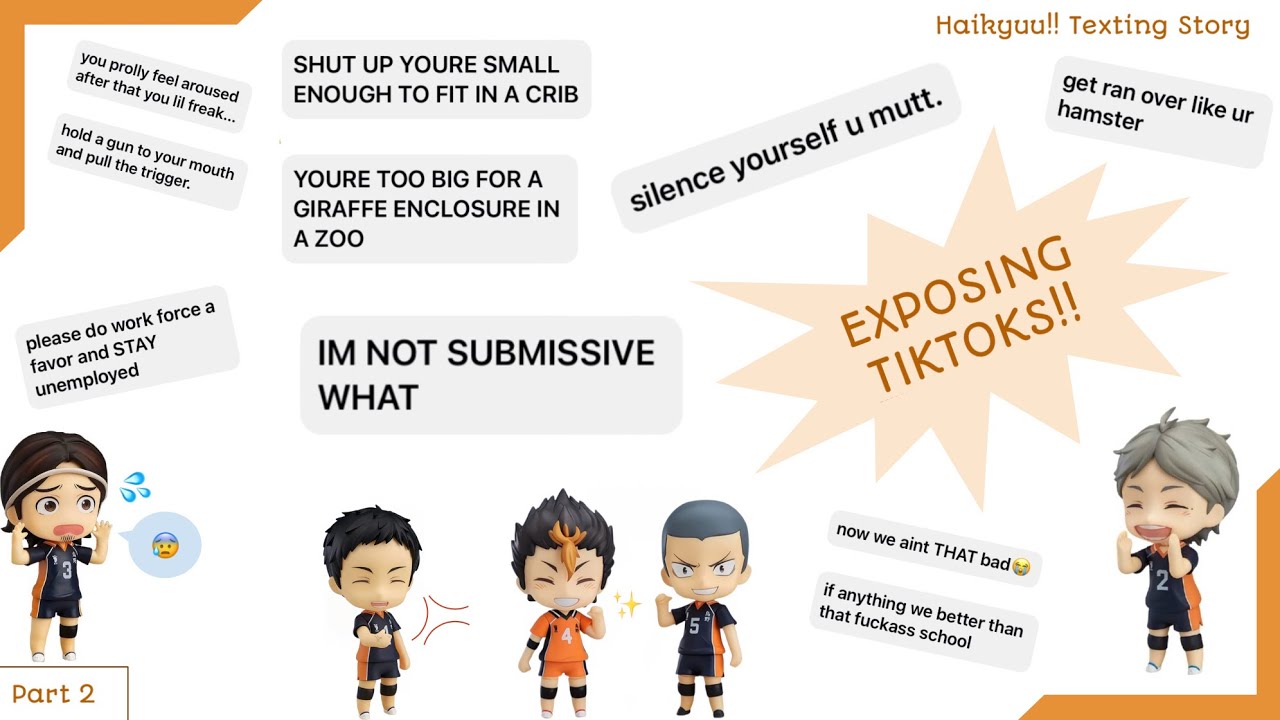 Haikyuu!! Exposing Tiktoks || Part 2 || 291 Sub Special !!