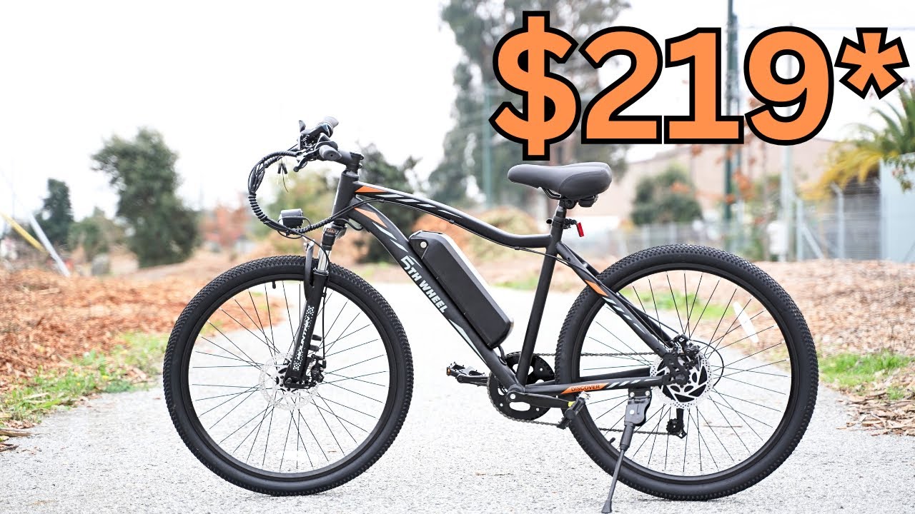Я протестировал самый дешёвый электровелосипед на Amazon: 5th Wheel Discover. Распаковка, сборка,...