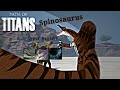 spinosaurus 1v1 | path of titans gameplay
