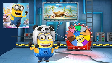 Minion rush Panda minion gameplay pc android Minion Beach minions