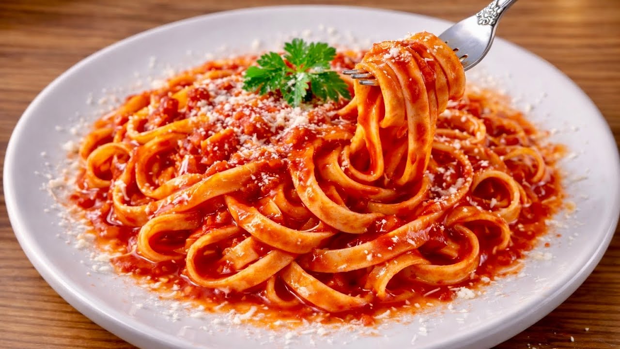 Mouthwatering Neapolitan Pasta – Quick & Flavorful!🍝