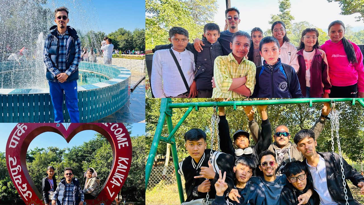 Udayapur park love dada picnic 2082 Golden Future English Boarding School  | Mahesh Adhikari vlog