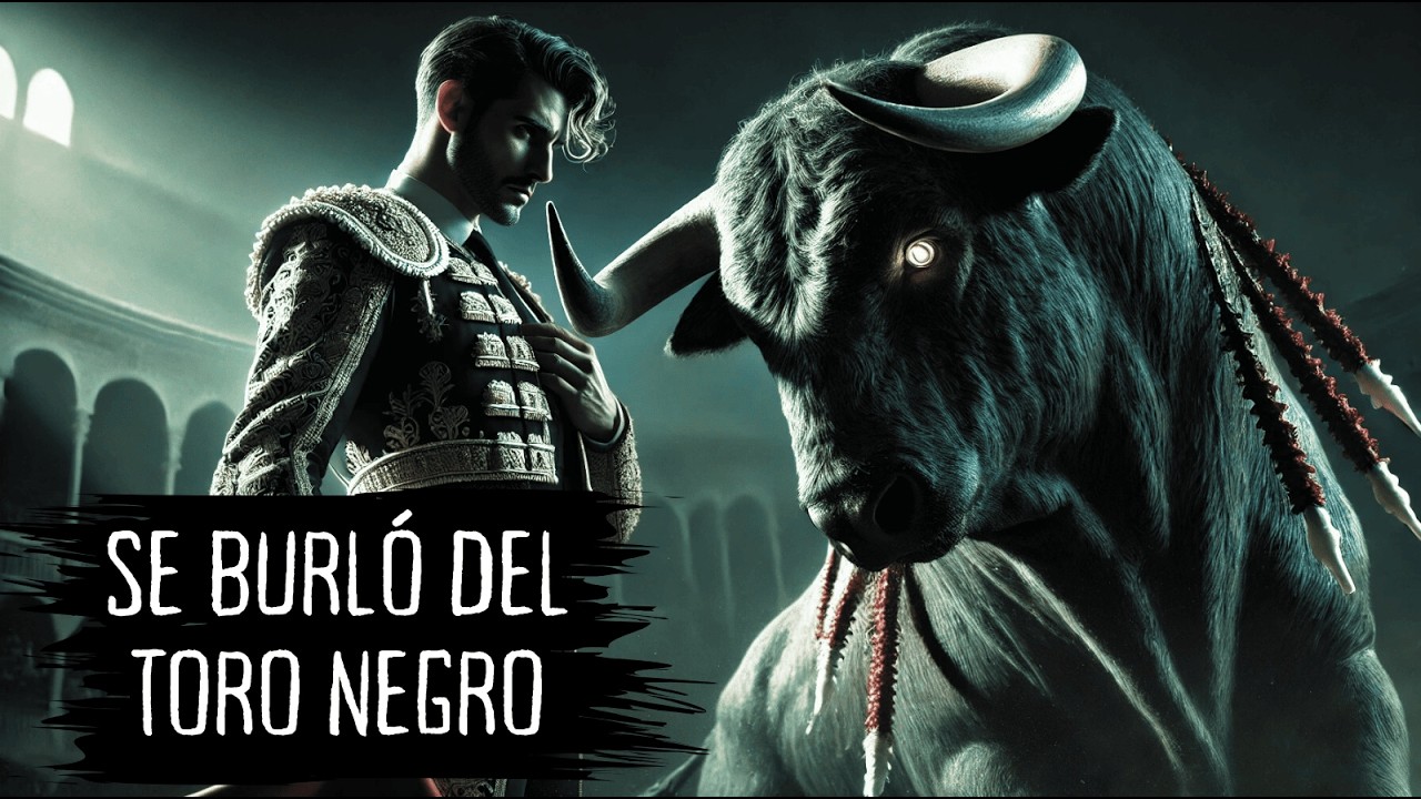 El Torero que se Creía el más poderoso Fue Derrotado por el Toro Negro, | Relato de Terror