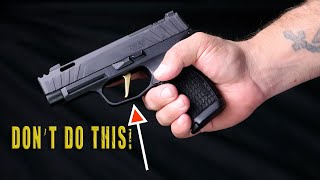 Stop Doing This With Your Carry Gun!
